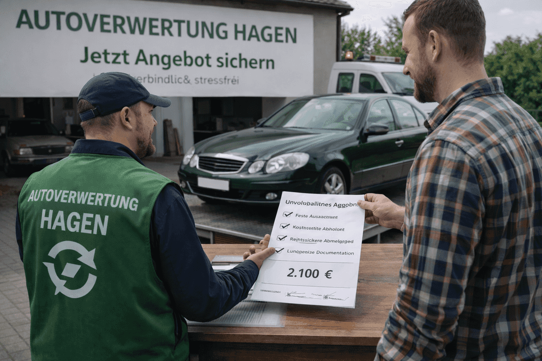 Jetzt Angebot sichern – Ihr direkter Einstieg in die Autoverwertung Stadtlohn